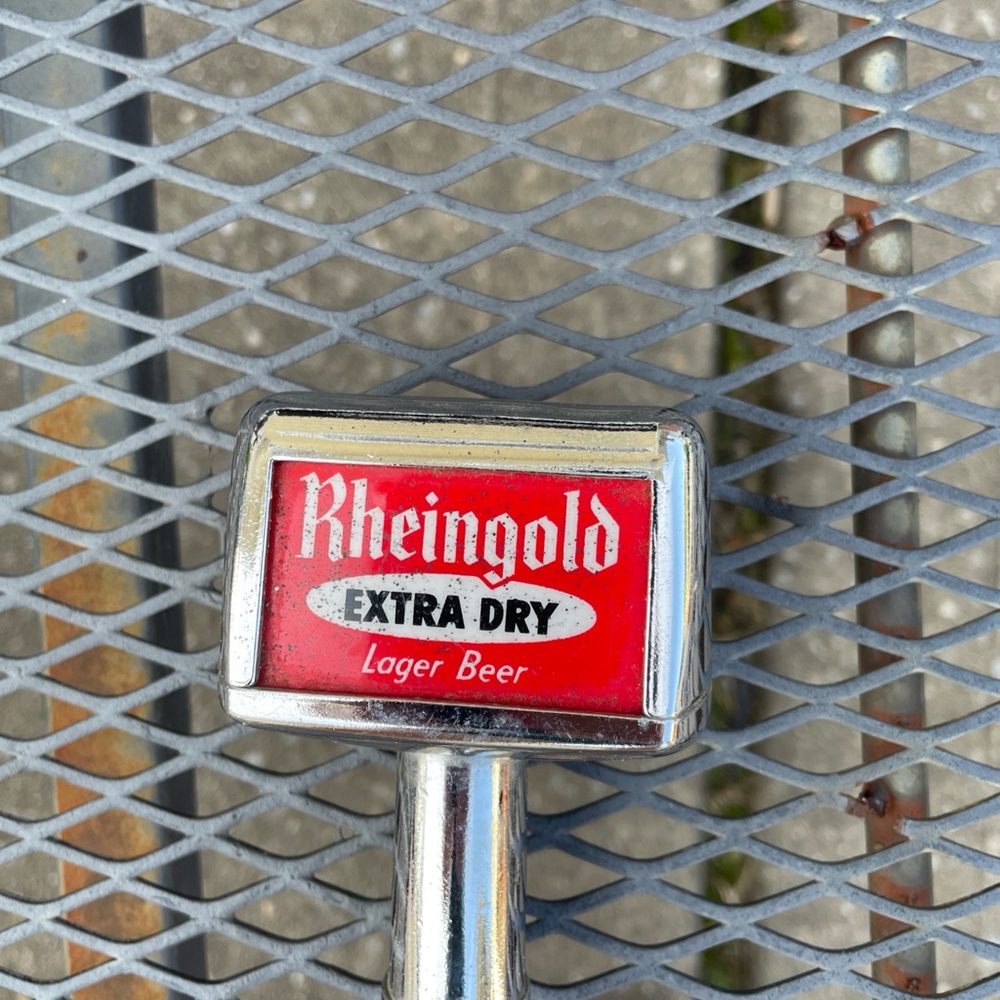 Vintage Rheingold Extra Dry Beer Tap Handle